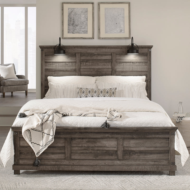 King Panel Bed (903-BR-KPB)