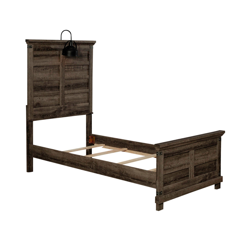 Twin Panel Bed (903-BR-TPB)