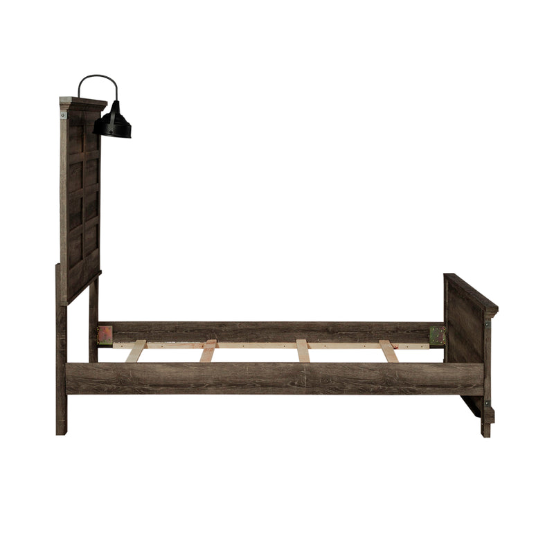 Twin Panel Bed (903-BR-TPB)