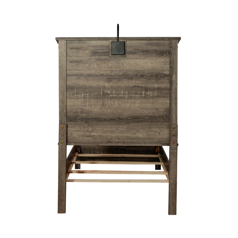 Twin Panel Bed (903-BR-TPB)