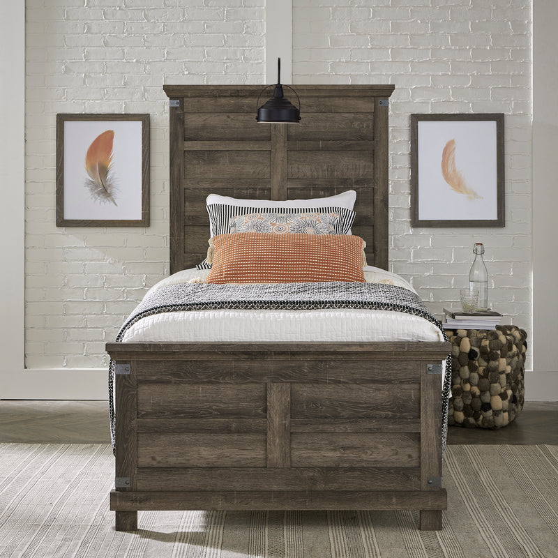 Twin Panel Bed (903-BR-TPB)