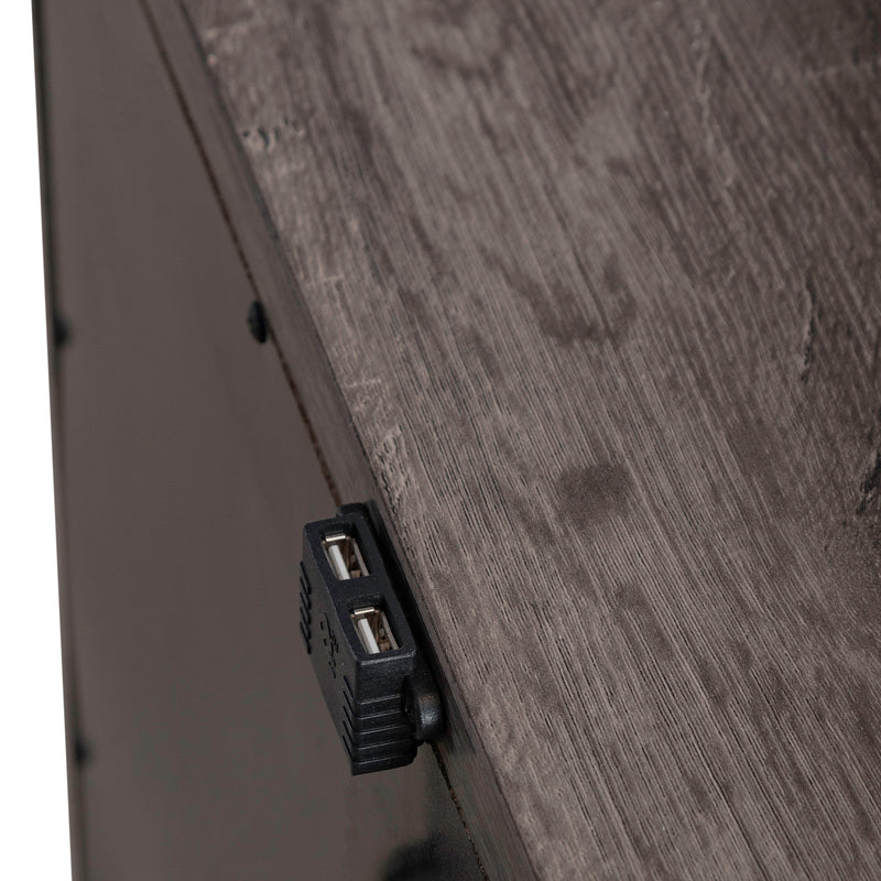 Lakeside Haven Night Stand w/ Charging Station