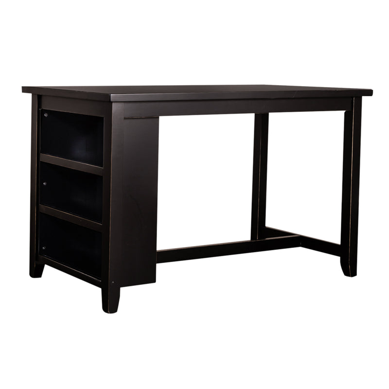 Brook Creek 5 Piece Counter Set - Black