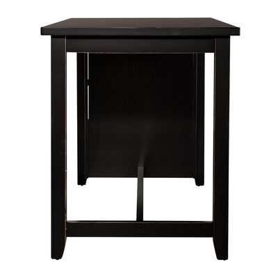 Brook Creek 5 Piece Counter Set - Black