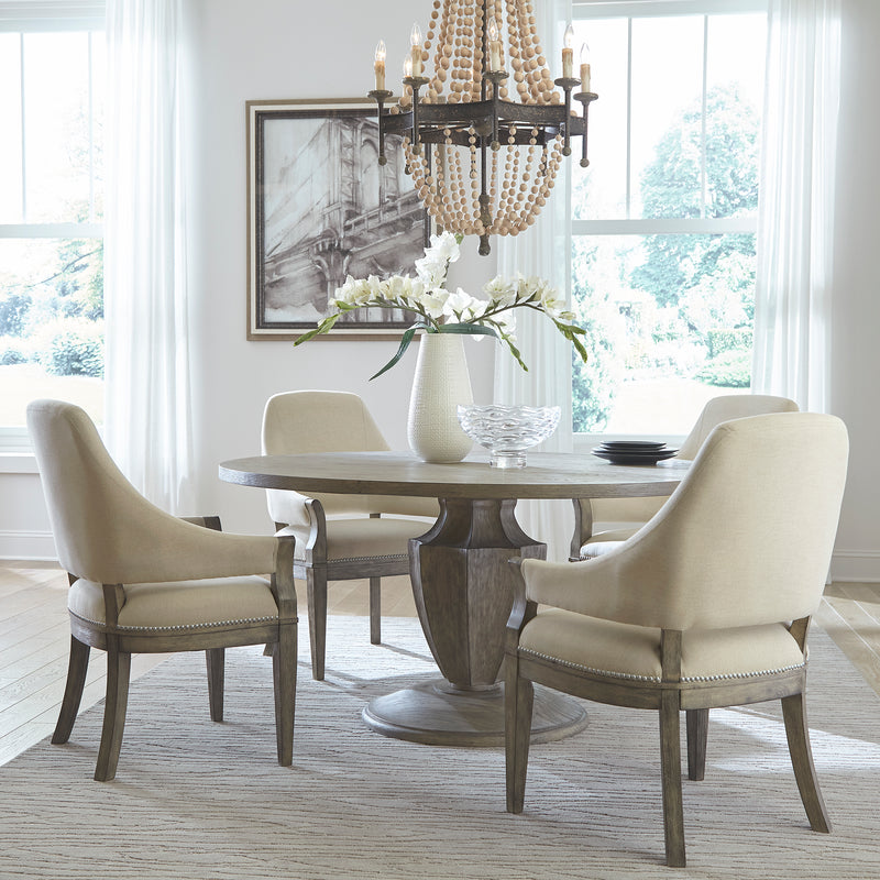 Opt 5 Piece Pedestal Table Set (944-CD-O5PDS)