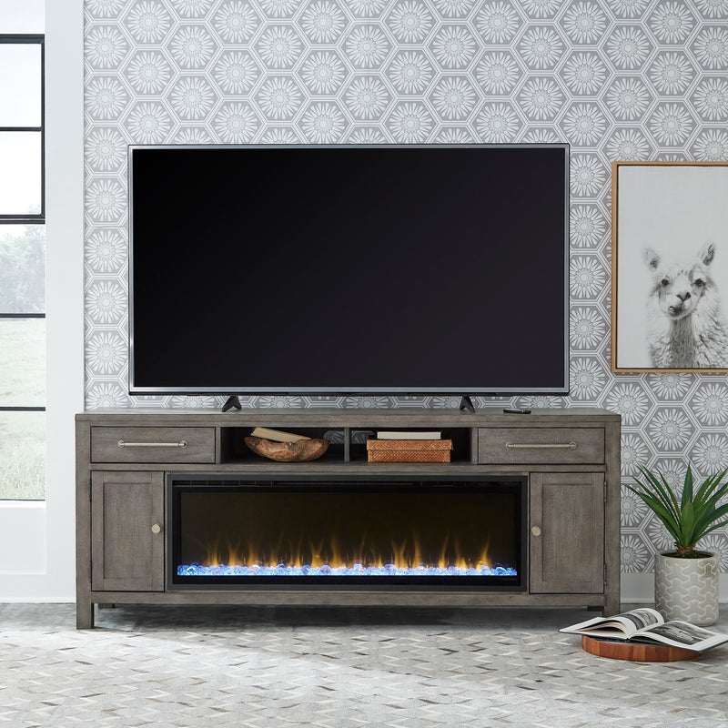 406 78 Inch Console w/ Fire (FIRE-BOX-406-78)